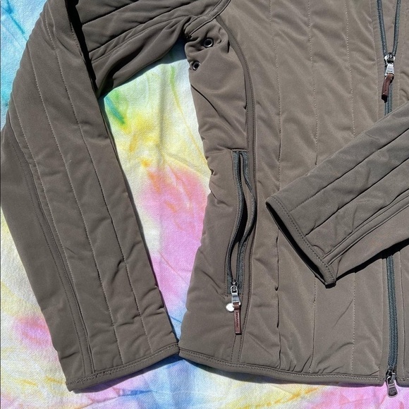 WOMEN’S Olive RLX RALPH LAUREN Full front zip jacket size small - Picture 3 of 7